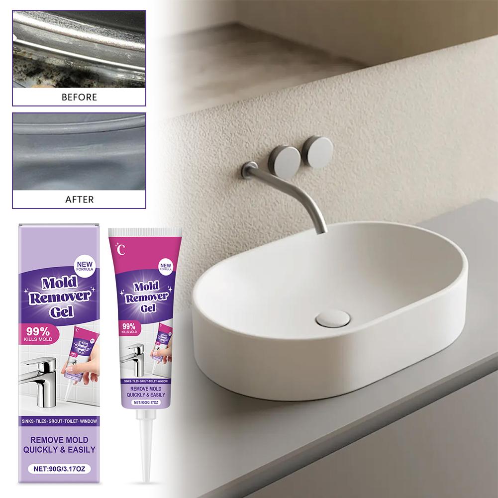 Home Bathroom Cleaning Solution - 강력한 가정용 세척 젤 - 벽