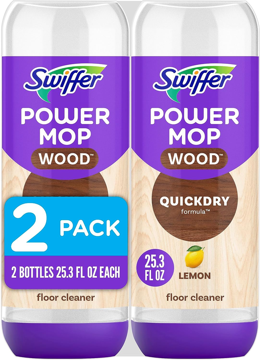 Home Bathroom Cleaning Solution - 스위퍼 파워맙 우드 리필 용액, 퀵드라이