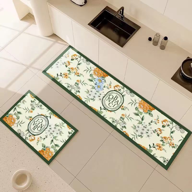 VIKAMA 1/2pcs 현대 가벼운 럭셔리 주방 바닥 - Zara Home Bathroom Rug 리뷰 및 가격