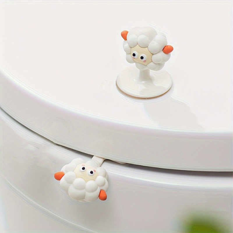 만화 캐릭터 변기 뚜껑 리프터 손잡이 - 사용하기 쉬운 - Home Essentials Bathroom Accessories 리뷰 및 가격