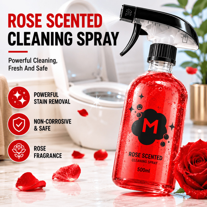 화장실 세정제 장미향 얼룩 제거제 친환경 빠른 효과 가 - Home Bathroom Cleaning Solution 리뷰 및 가격