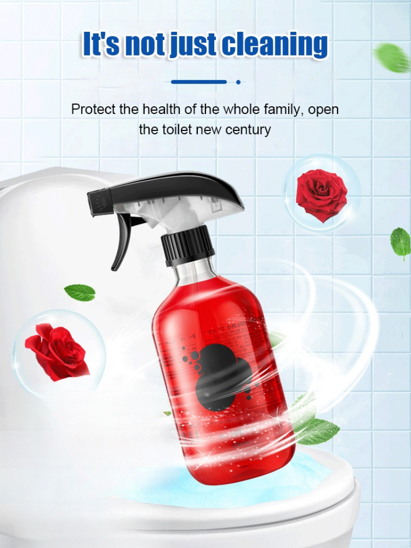 화장실 세정제 장미향 얼룩 제거제 친환경 빠른 효과 가 - Home Bathroom Cleaning Solution 리뷰 및 가격