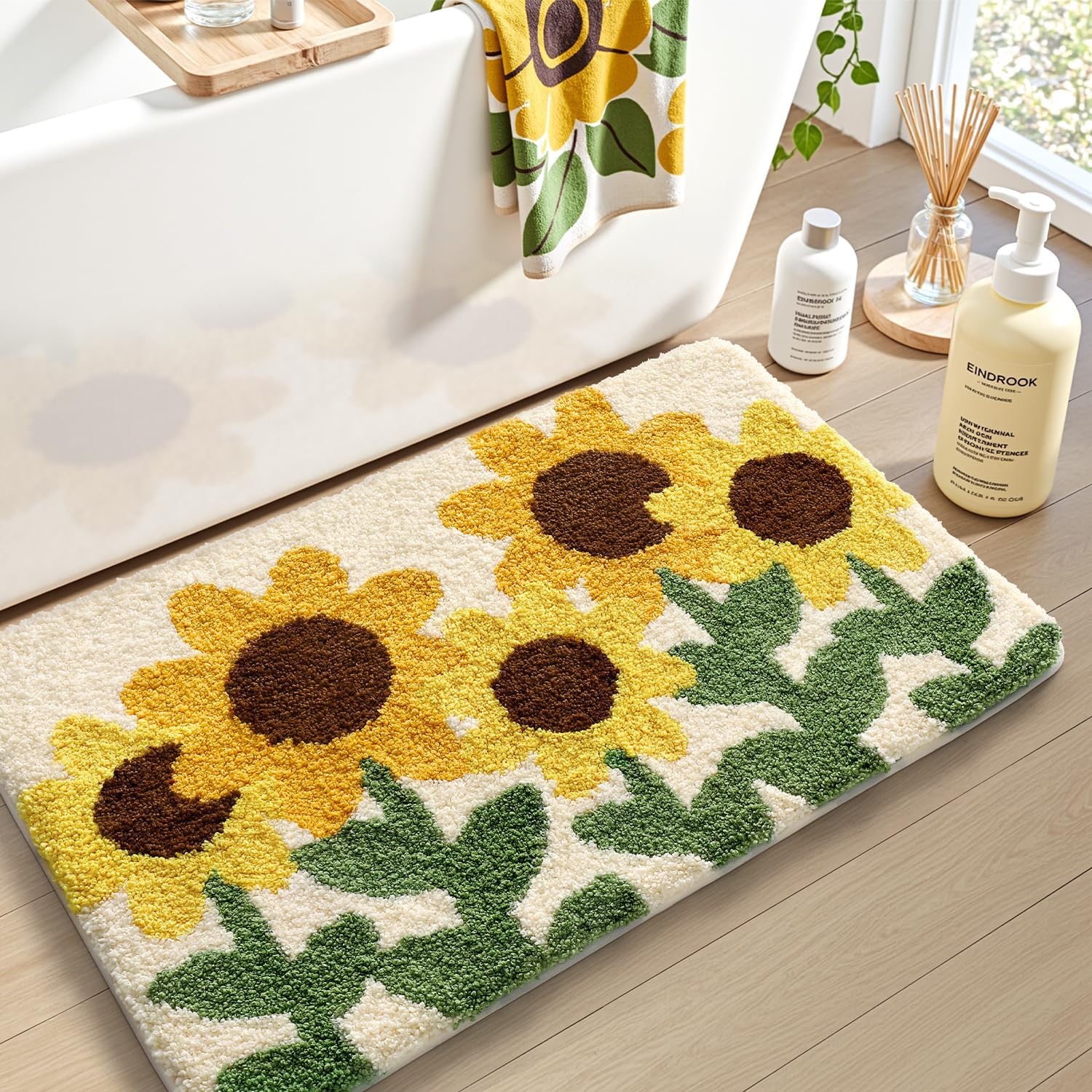 VIKAMA 현대식 욕실 카펫 부드러운 물 흡수 샤워  - Zara Home Bathroom Rug 리뷰 및 가격