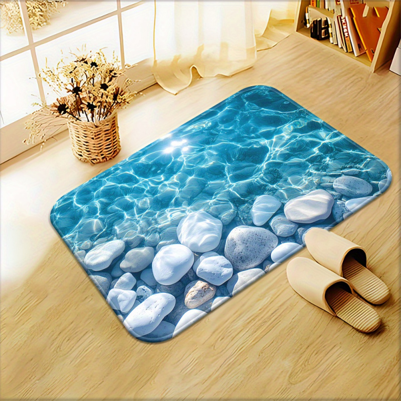 VIKAMA투명 워터스톤 욕실 발매트, 도어매트, 주방 - Zara Home Bathroom Rug 리뷰 및 가격