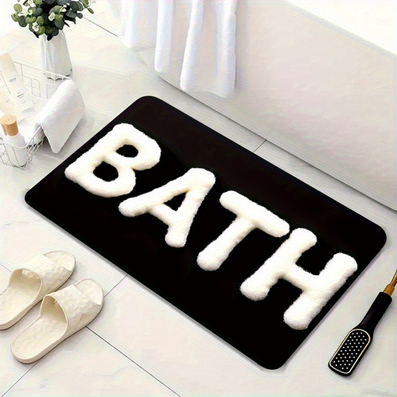 VIKAMA 아메리칸 스타일 미니멀리스트 세탁실 욕실  - Zara Home Bathroom Rug 리뷰 및 가격
